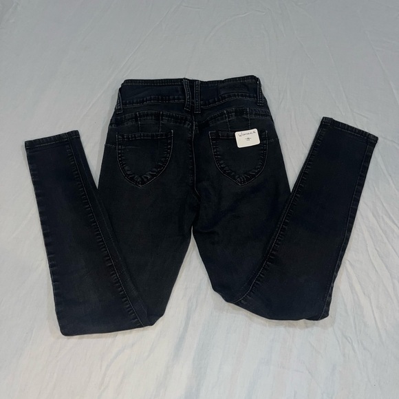 Monkey Ride Black Skinny Jeans - Picture 5 of 5